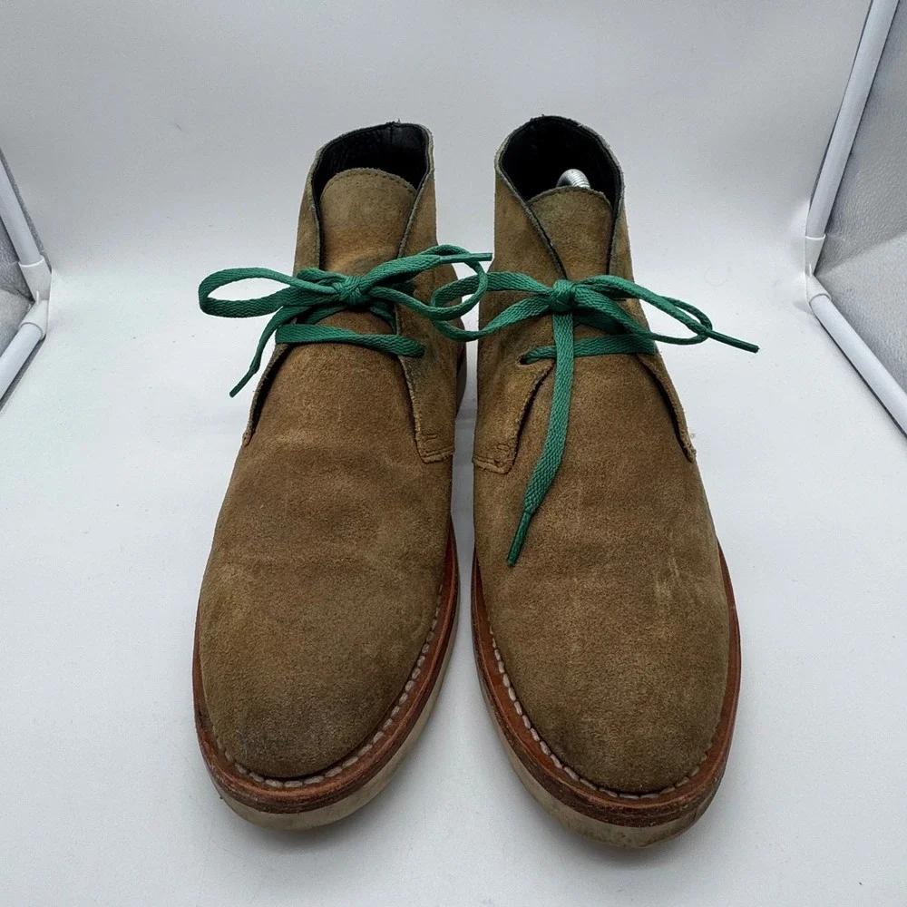 Thursday Boot‎ Co Scout Brown Suede Chukka Boots Mens 9.5 Vibram Sole 23081-1172